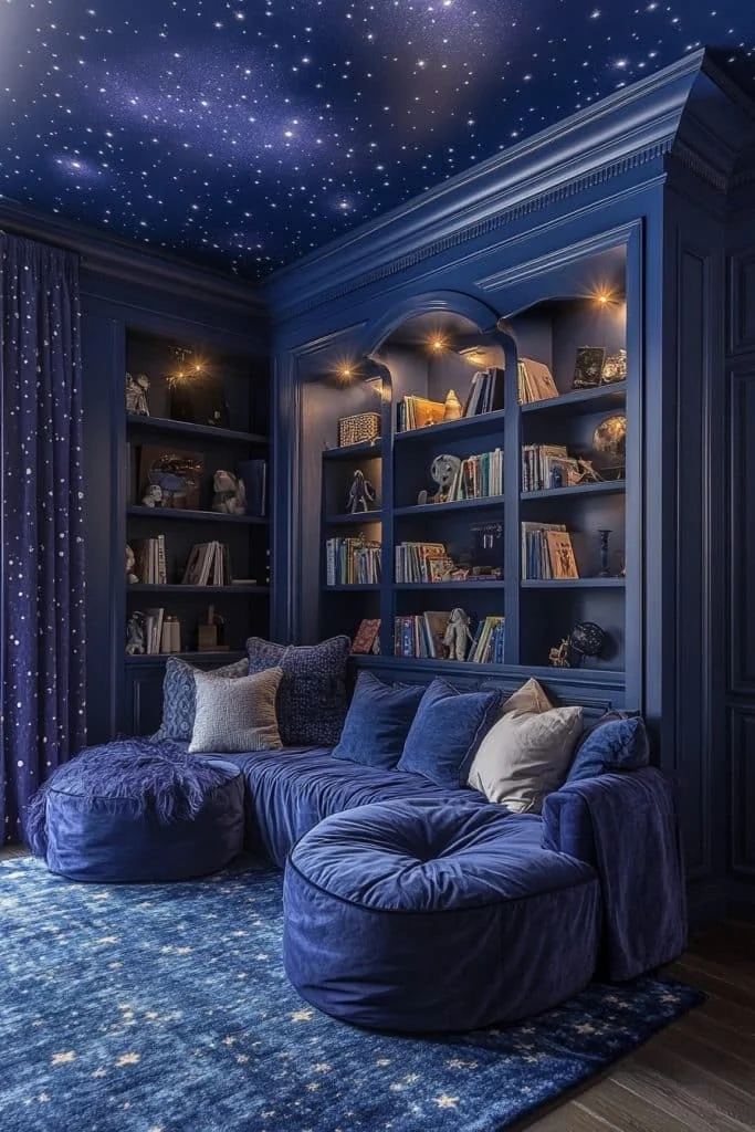 Dark-Toned Kids' Rooms