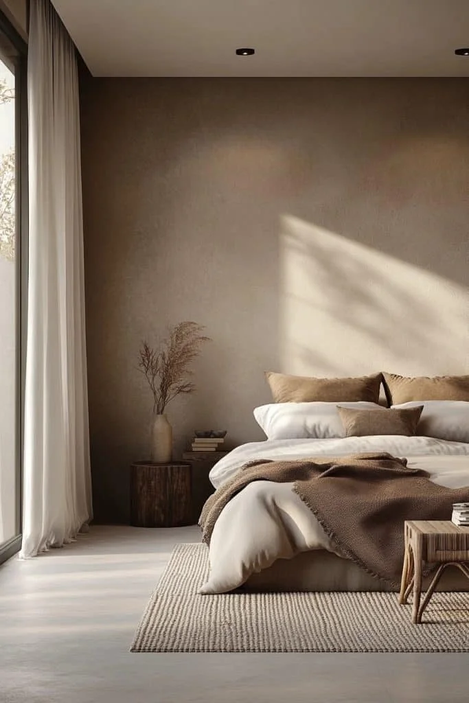 Monotone Minimalist Bedroom