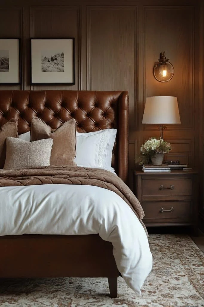 Luxury Leather Baddie Bedroom