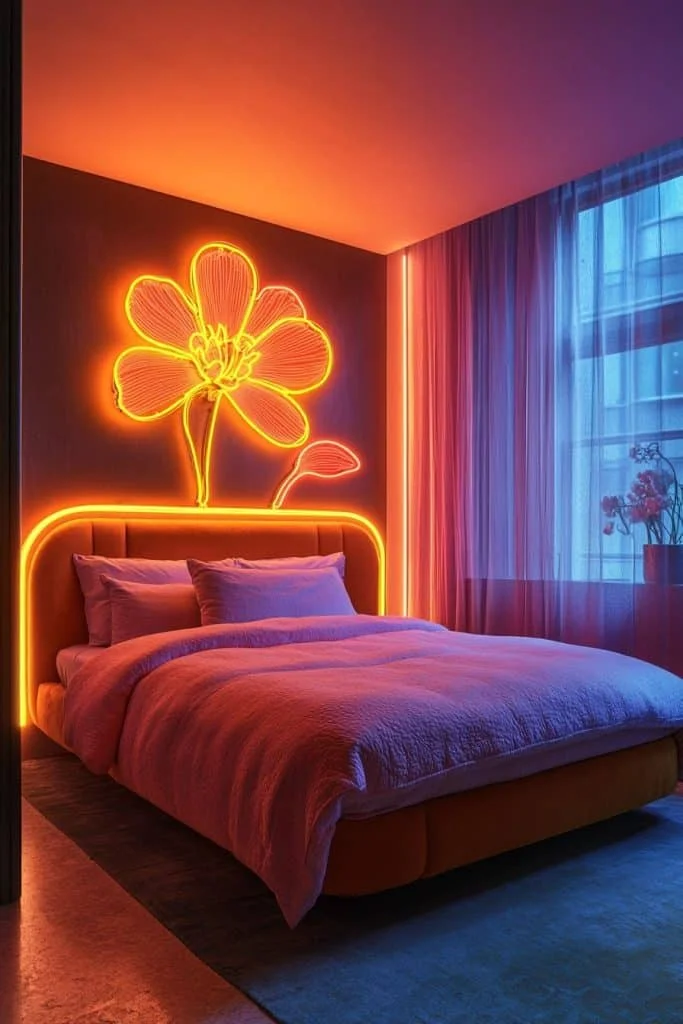 Custom Neon Sign Baddie Bedroom