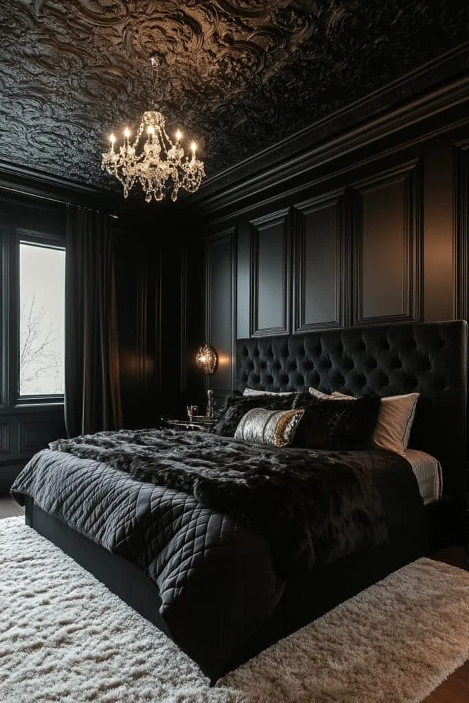 Dark Glam Baddie Bedroom