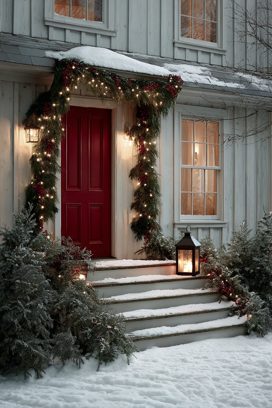 Drape a Garland Over the Door