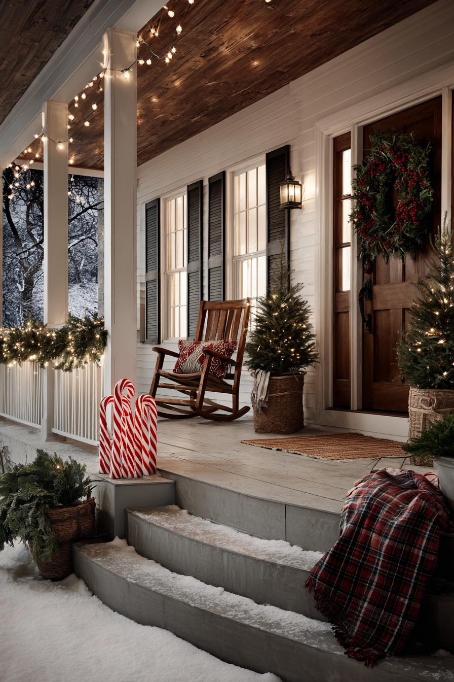 Decorate with Oversized Candy Canes