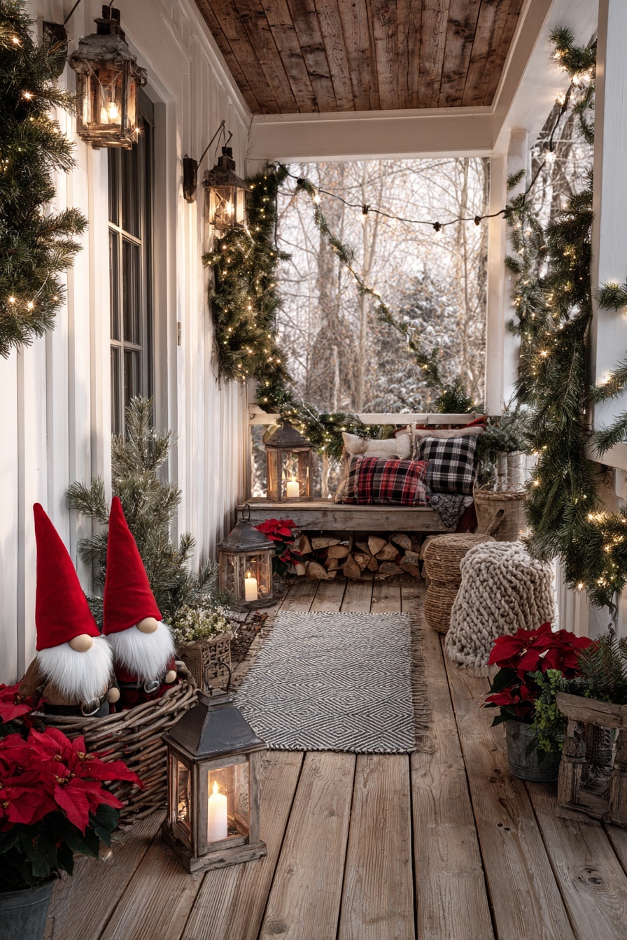 Set Up Festive Gnomes