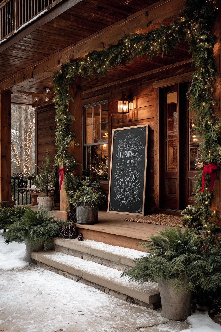 Display a Chalkboard Greeting