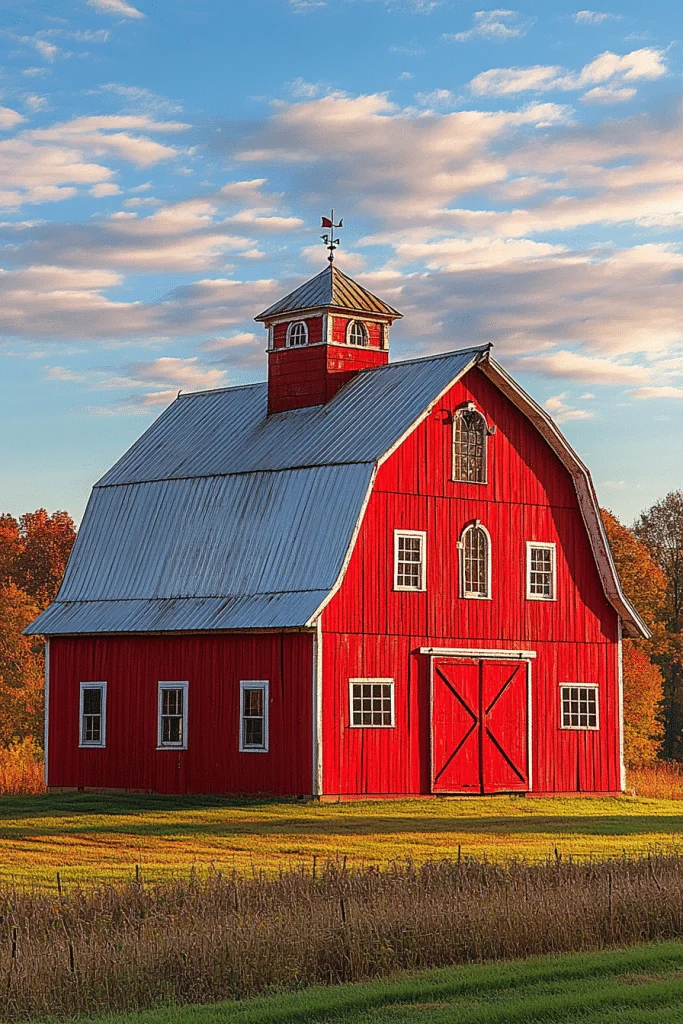 Classic Rustic Red Barn