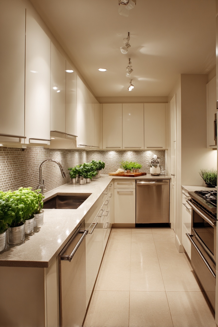 Install Under-Cabinet Lighting for Ambience