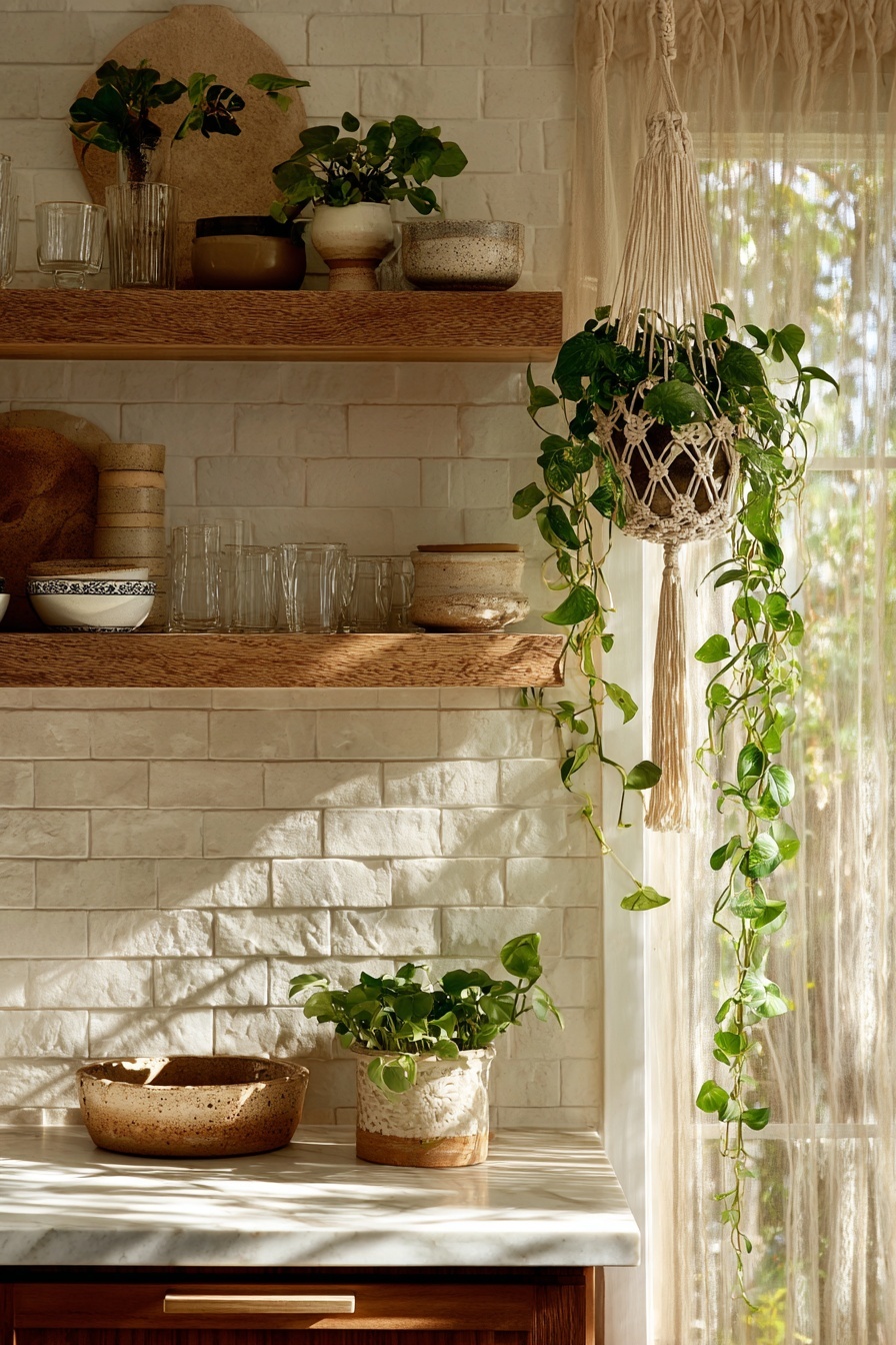 Use Open Shelving for a Light Look