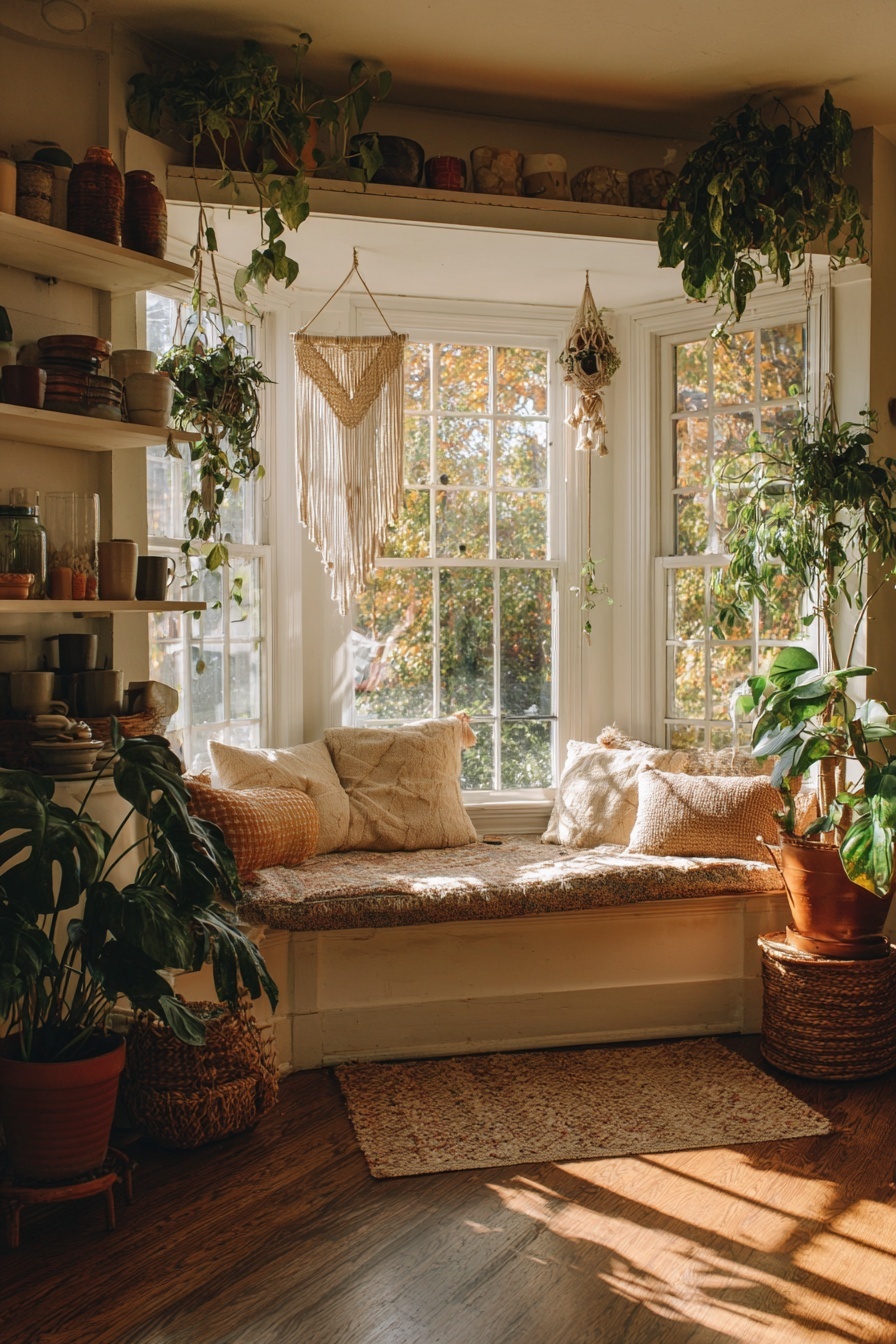 Add a Comfortable Cushioned Bench