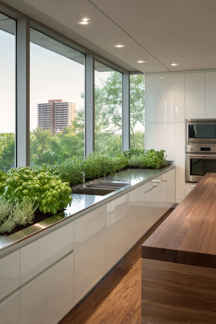 Incorporate a Built-in Herb Garden