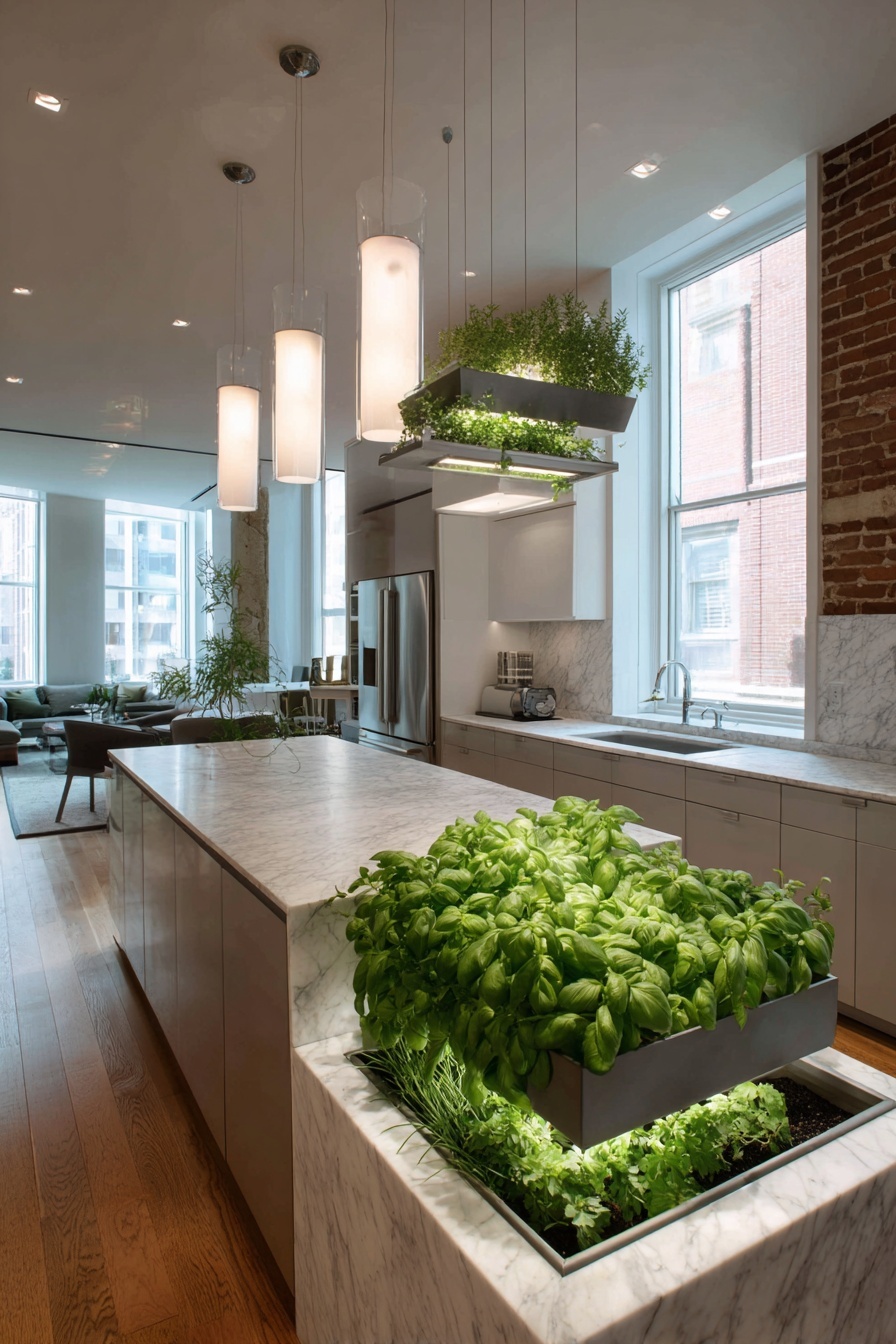 Introduce a Herb Garden Shelf