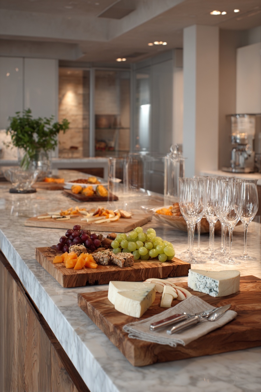 Incorporate Large Serving Boards