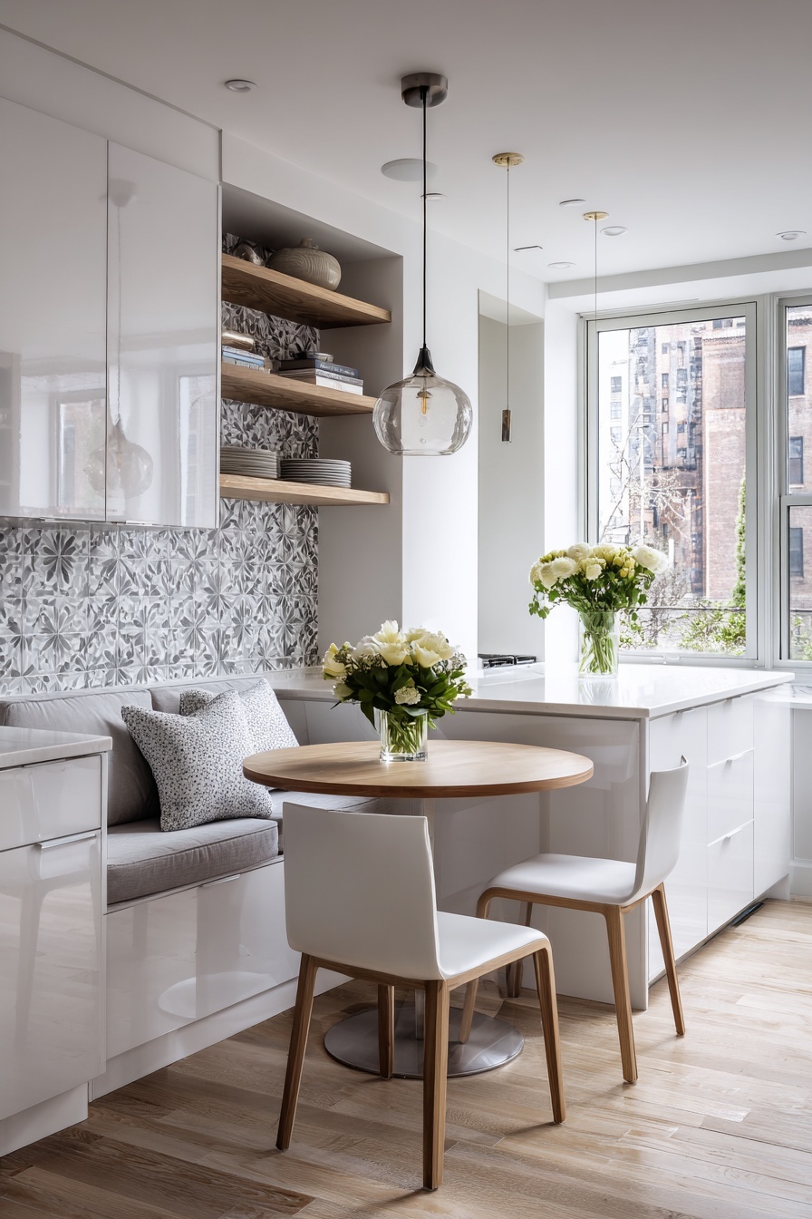 Maximize Space with Built-In Seating