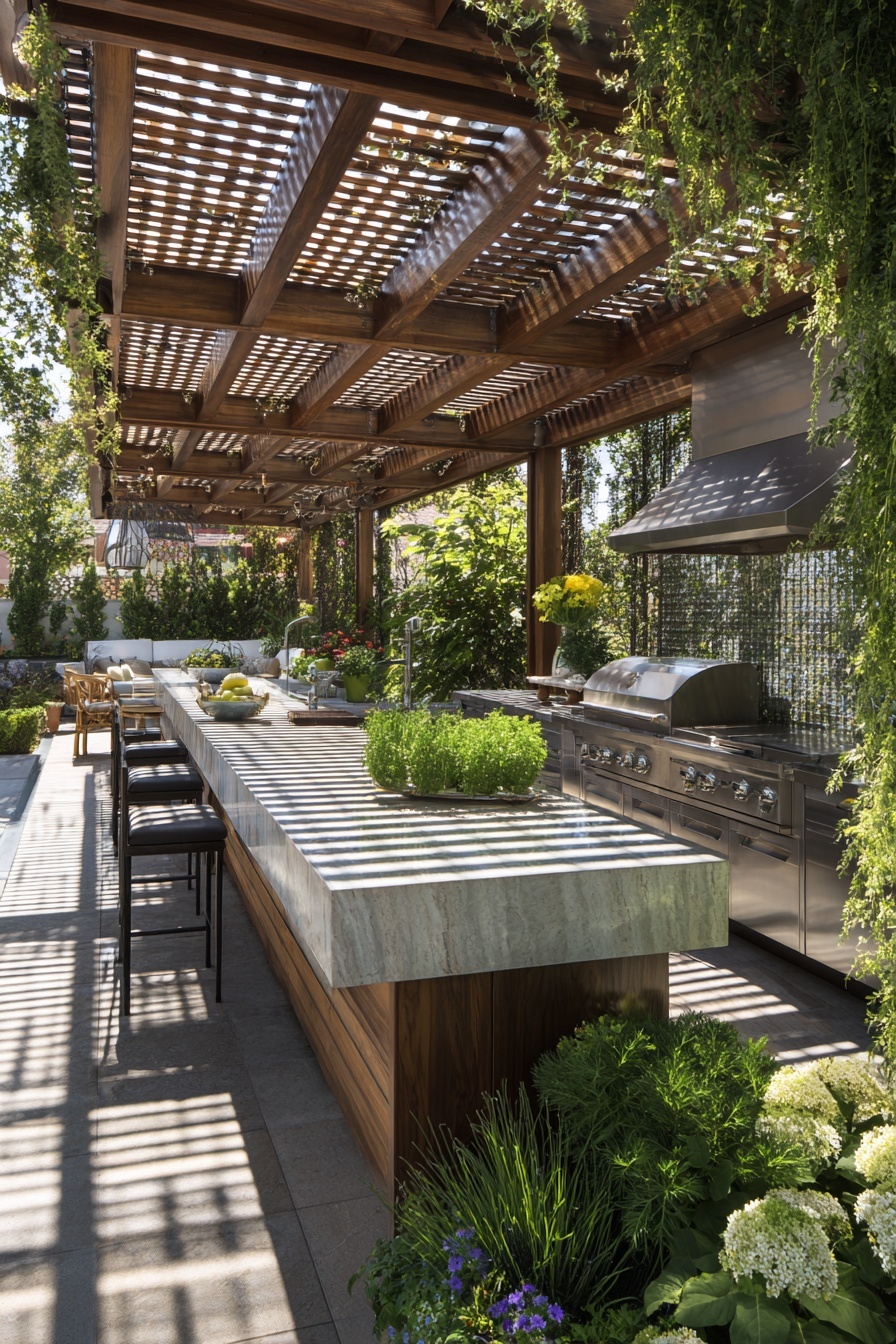Transform with a Pergola for Shade