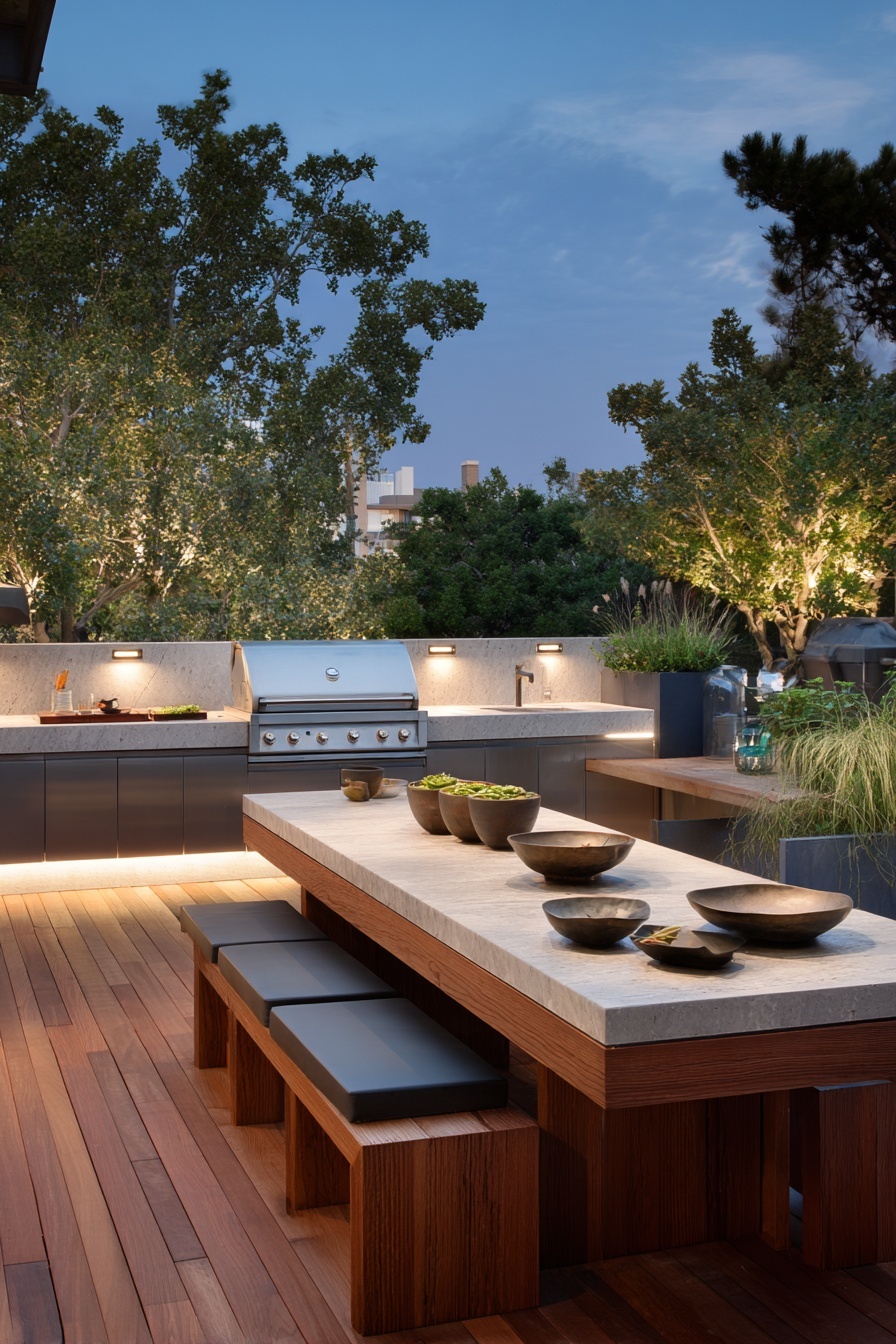 Create a Sleek Grilling Station