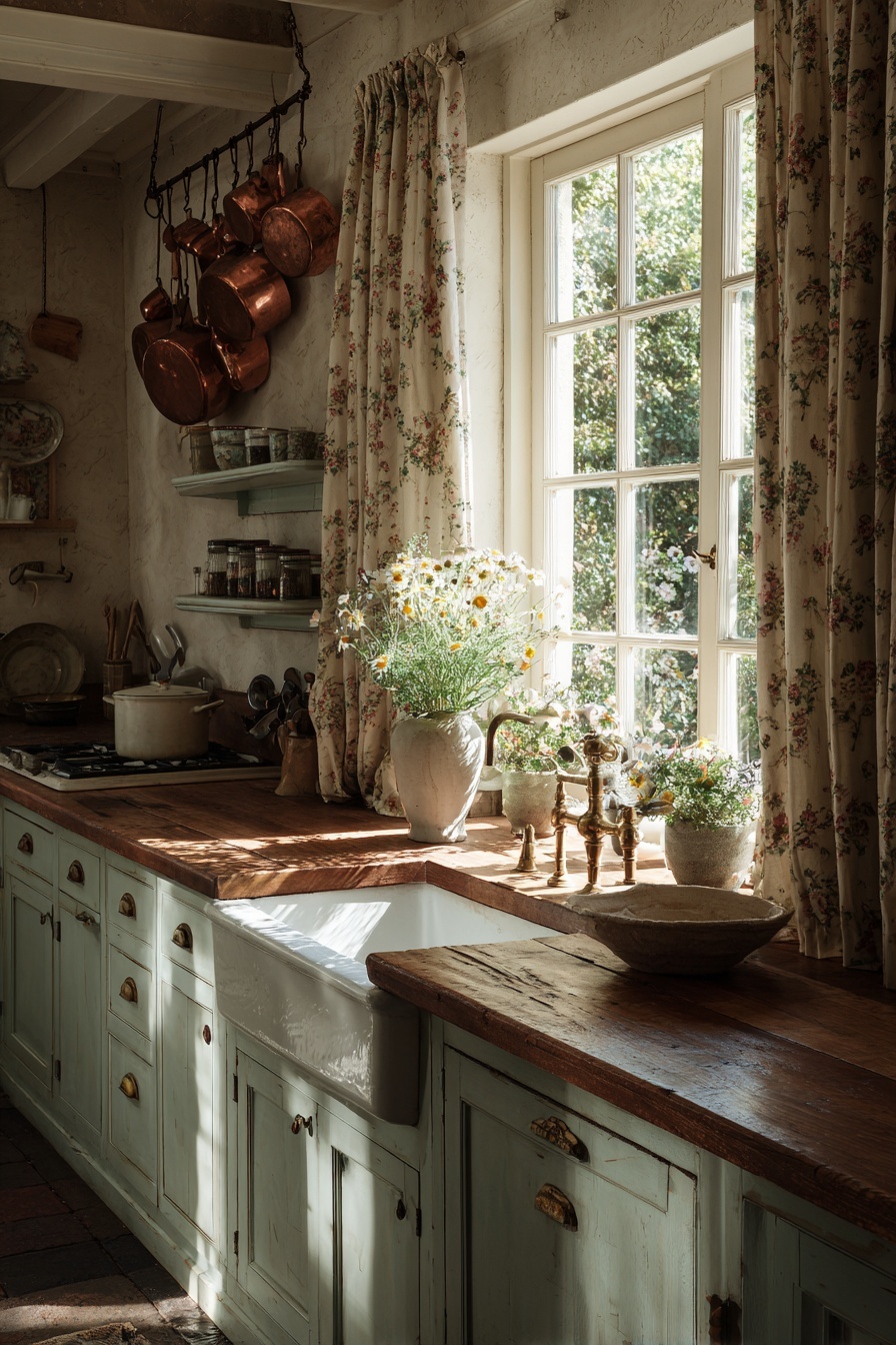 Install a Farmhouse Sink