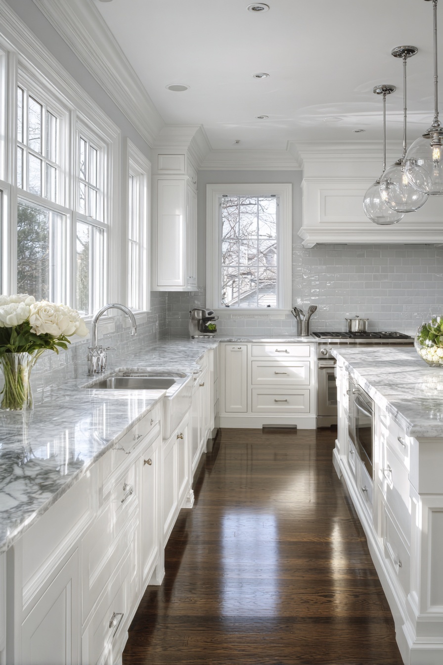 Opt for White Subway Tile Backsplash
