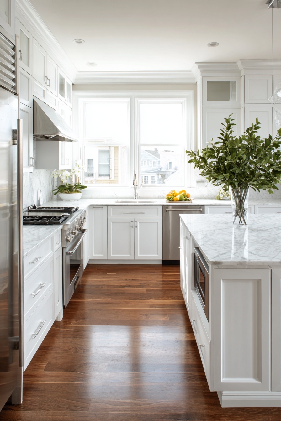 Add White Shaker Cabinets