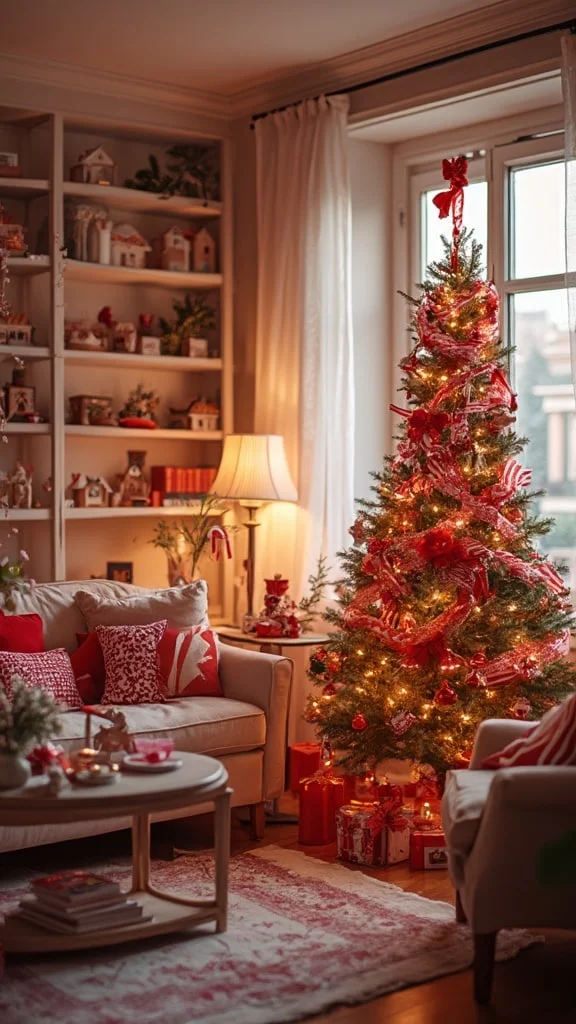 Playful Candy Cane Theme