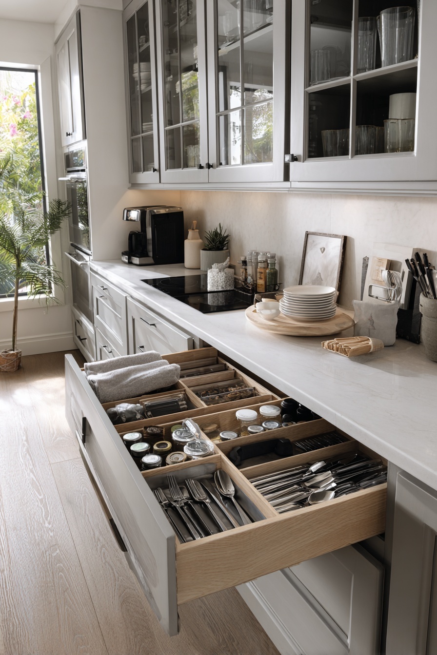 Organize with Drawer Dividers