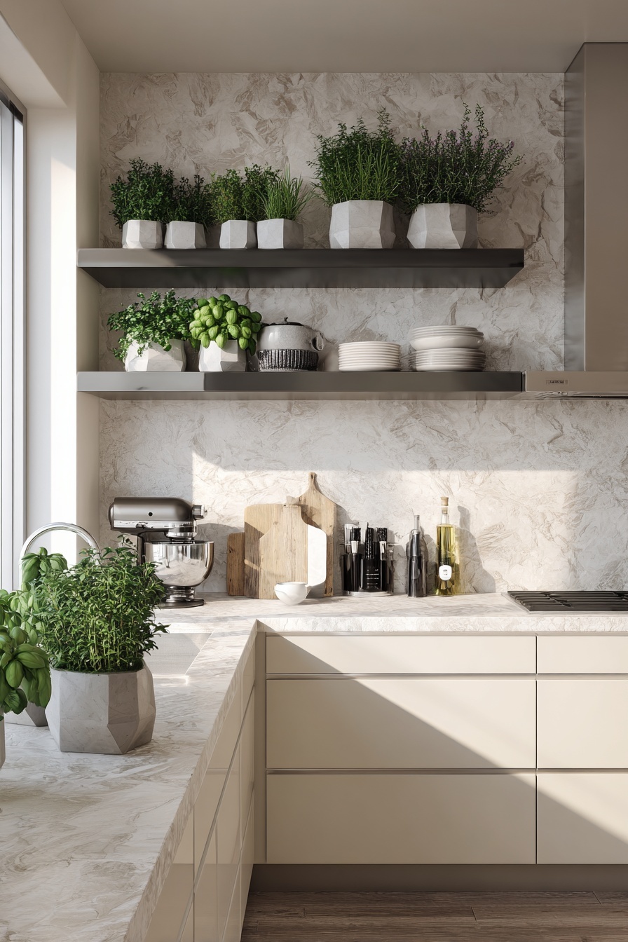 Create a Wall-Mounted Herb Garden