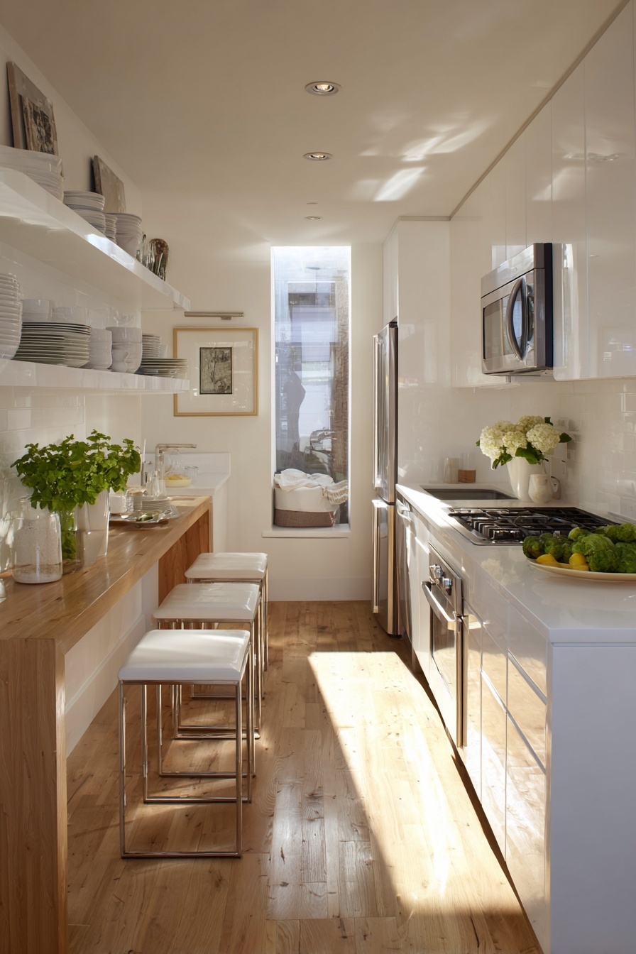 Invest in Slim, Stackable Stools