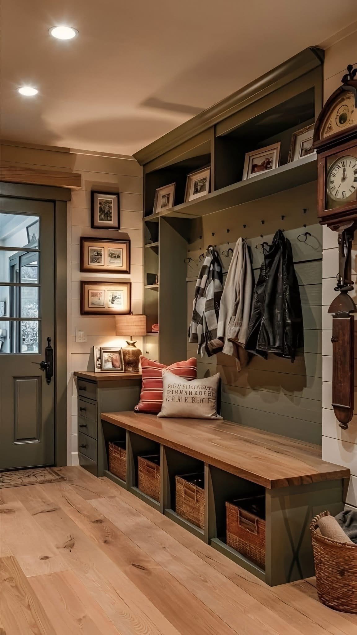 Inviting Rustic Entryway Sanctuary