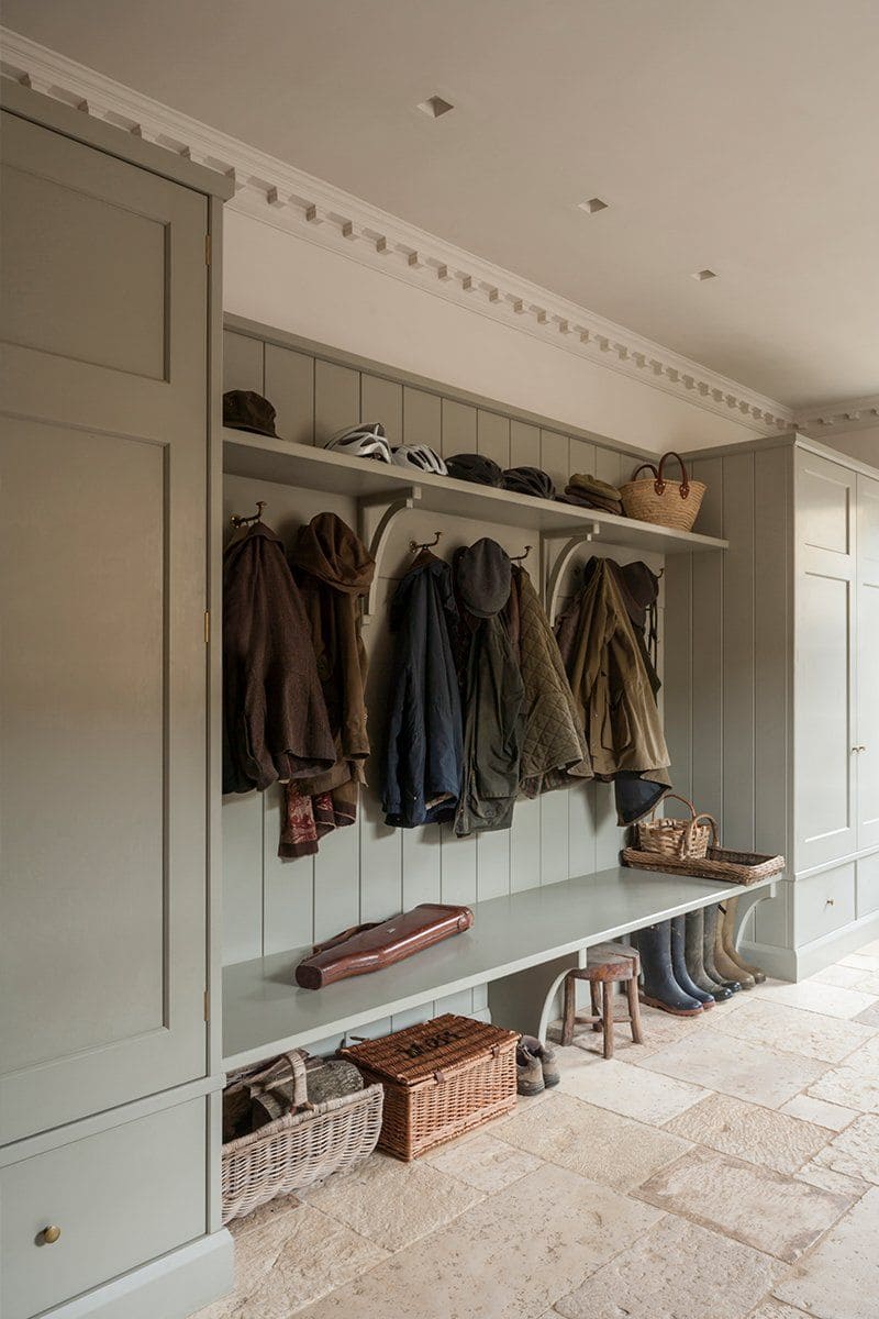 Elegant Sage Country Boot Room