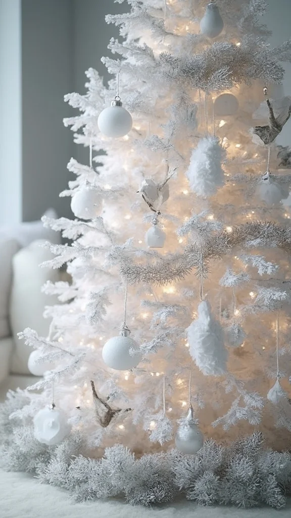 Icy Frosted Woodland