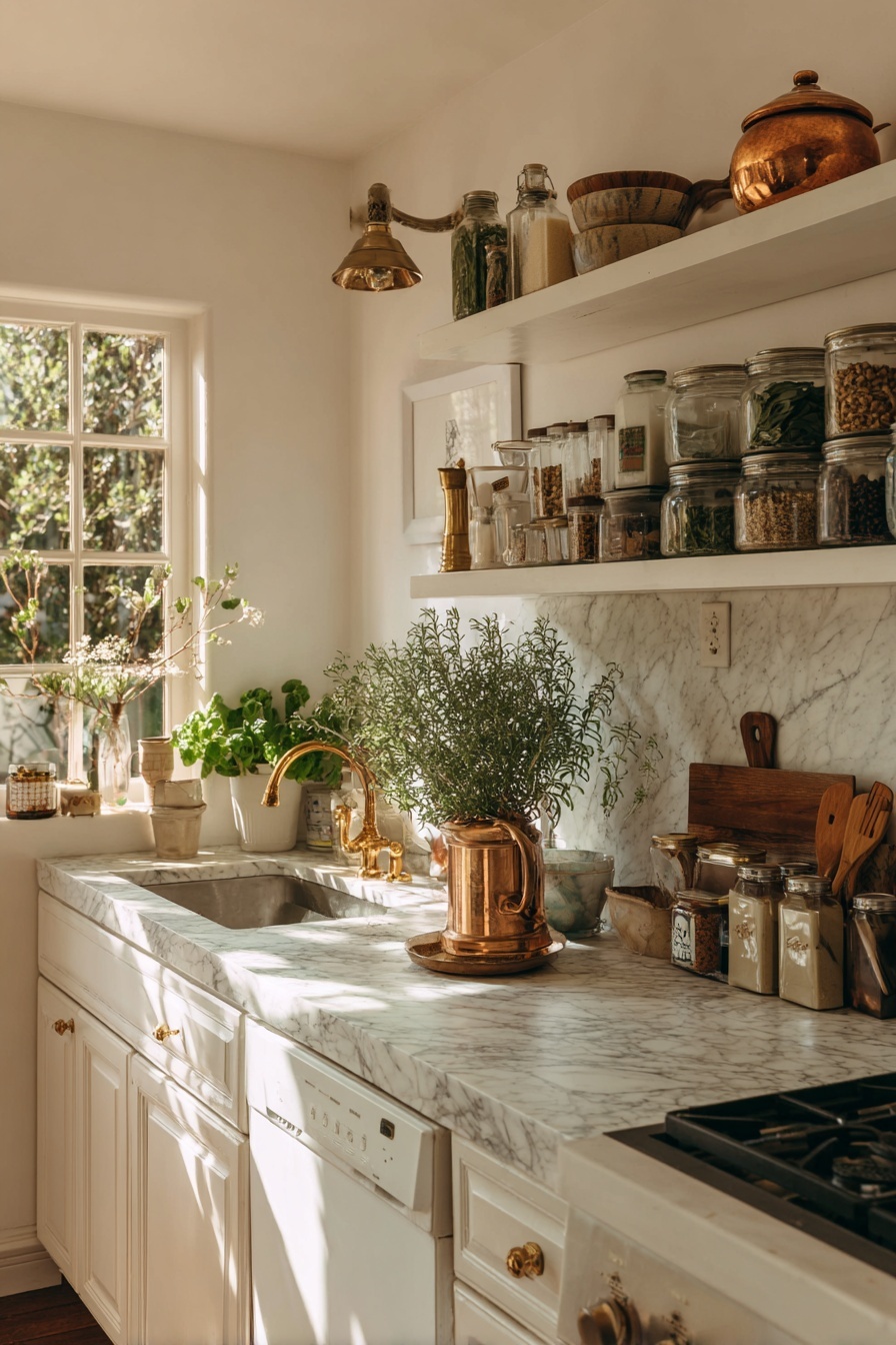 Refresh Countertops with Affordable Contact Paper