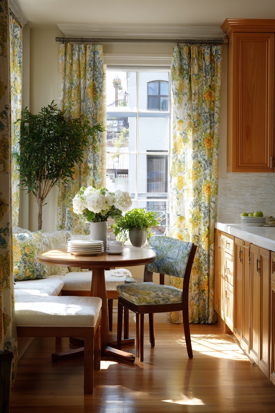 Highlight with Bright, Budget-Friendly Curtains