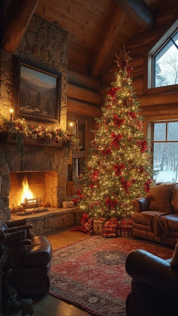 Cozy Plaid Cabin