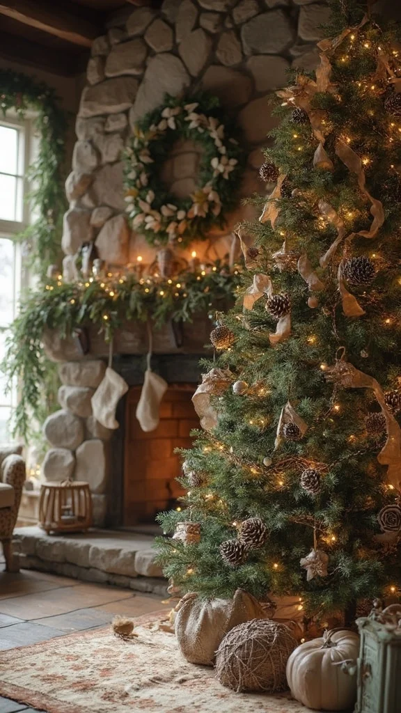 Rustic Pinecone Wonderland