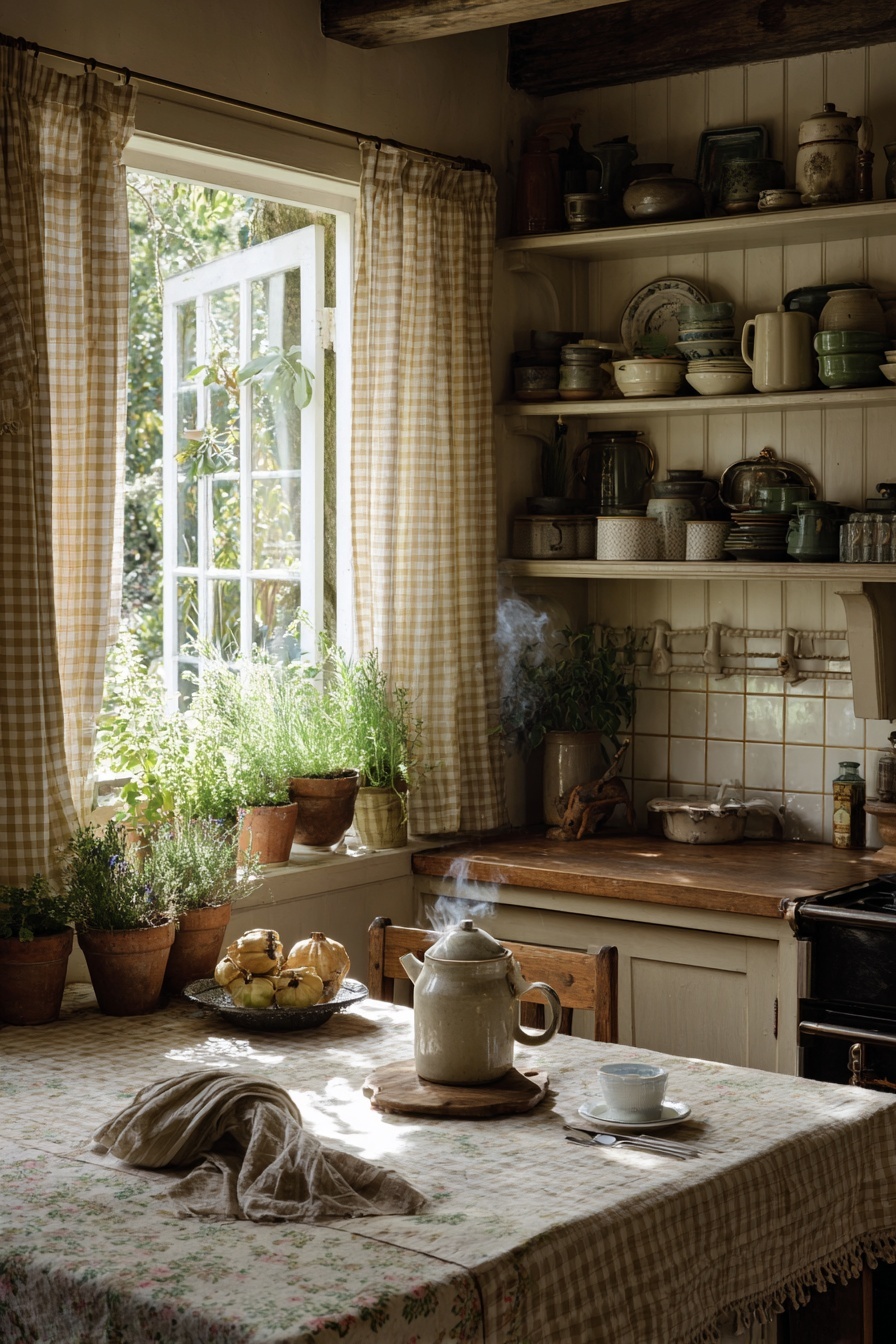 Use Calico or Gingham Fabrics