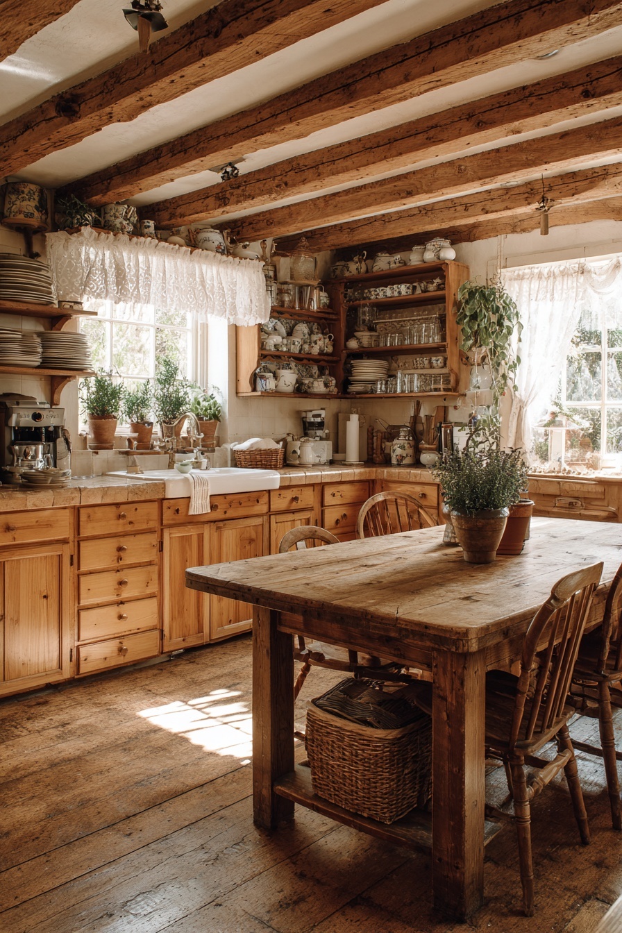 Incorporate Natural Wooden Elements