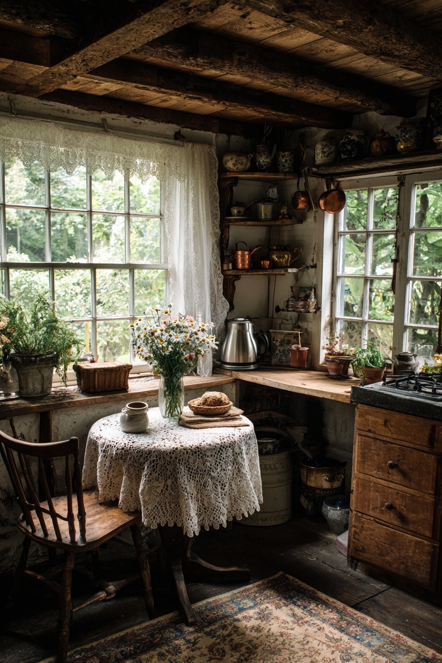 Use Lace or Crochet Doilies