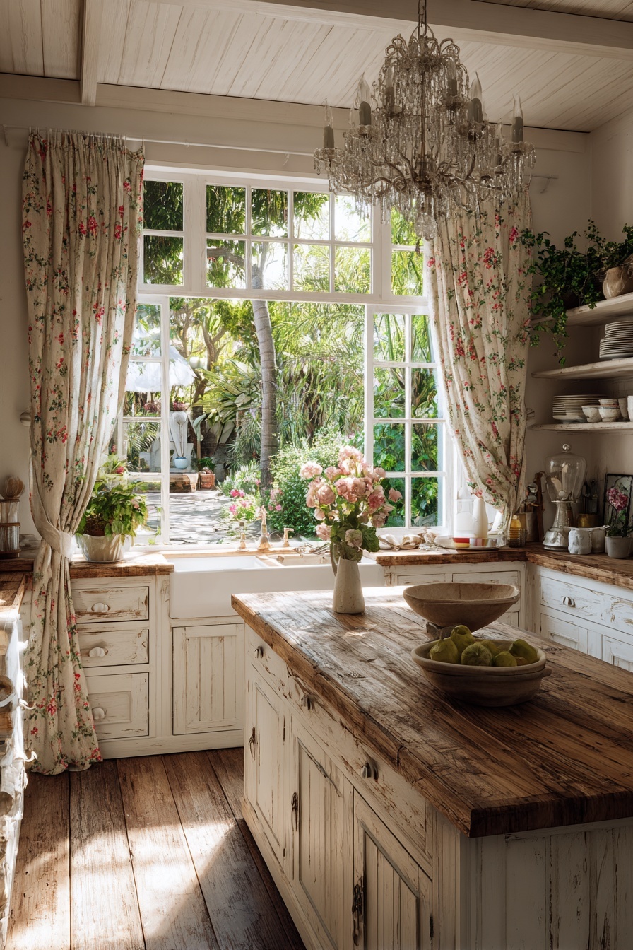 Install a Charming Chandelier