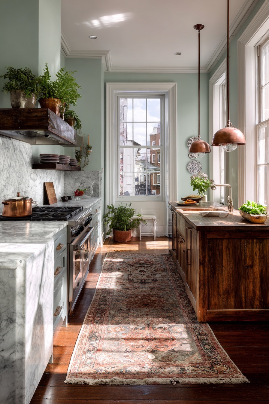 Add a Plush Kitchen Rug