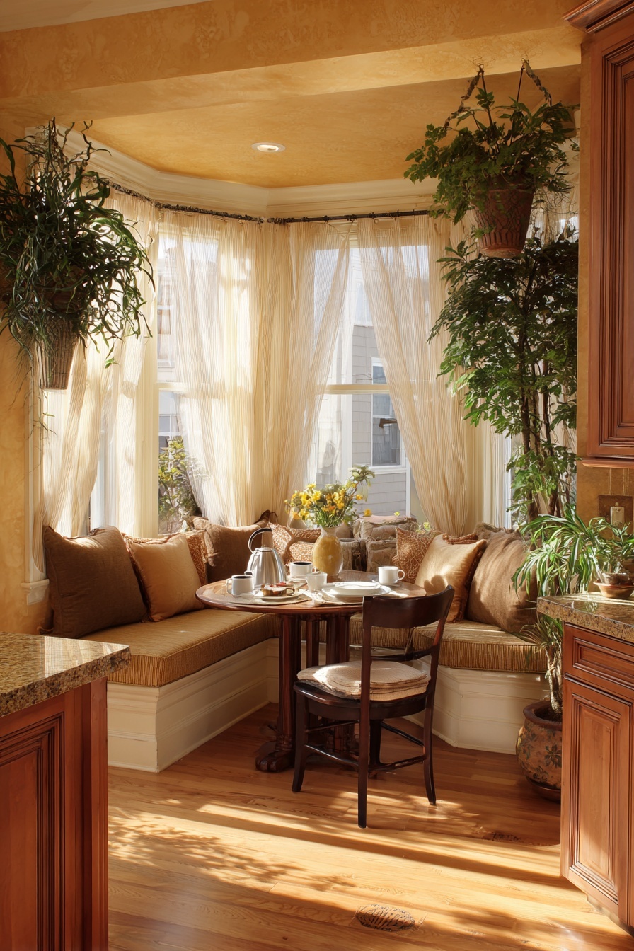 Include a Cozy Breakfast Nook