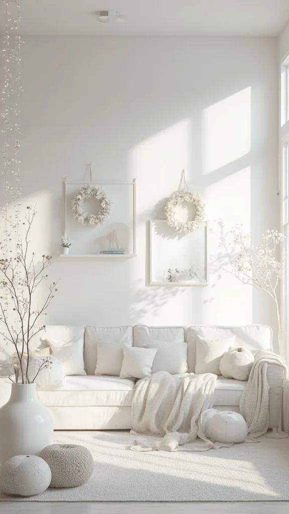 Minimalist White Christmas