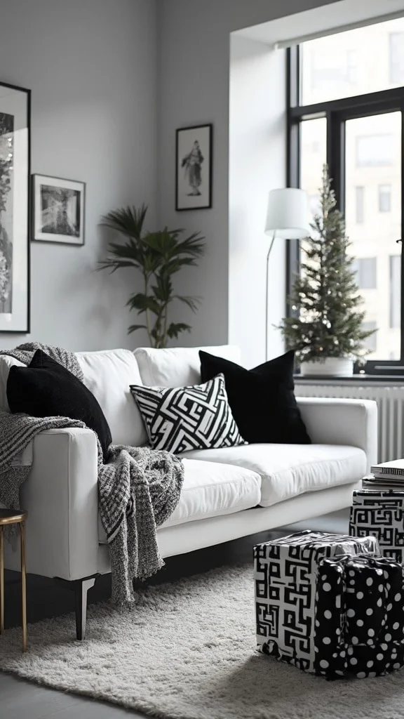 Monochrome Modern Christmas