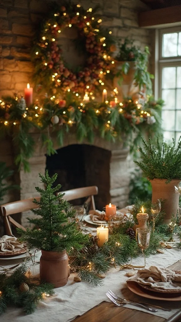 Earthy Greenery Christmas