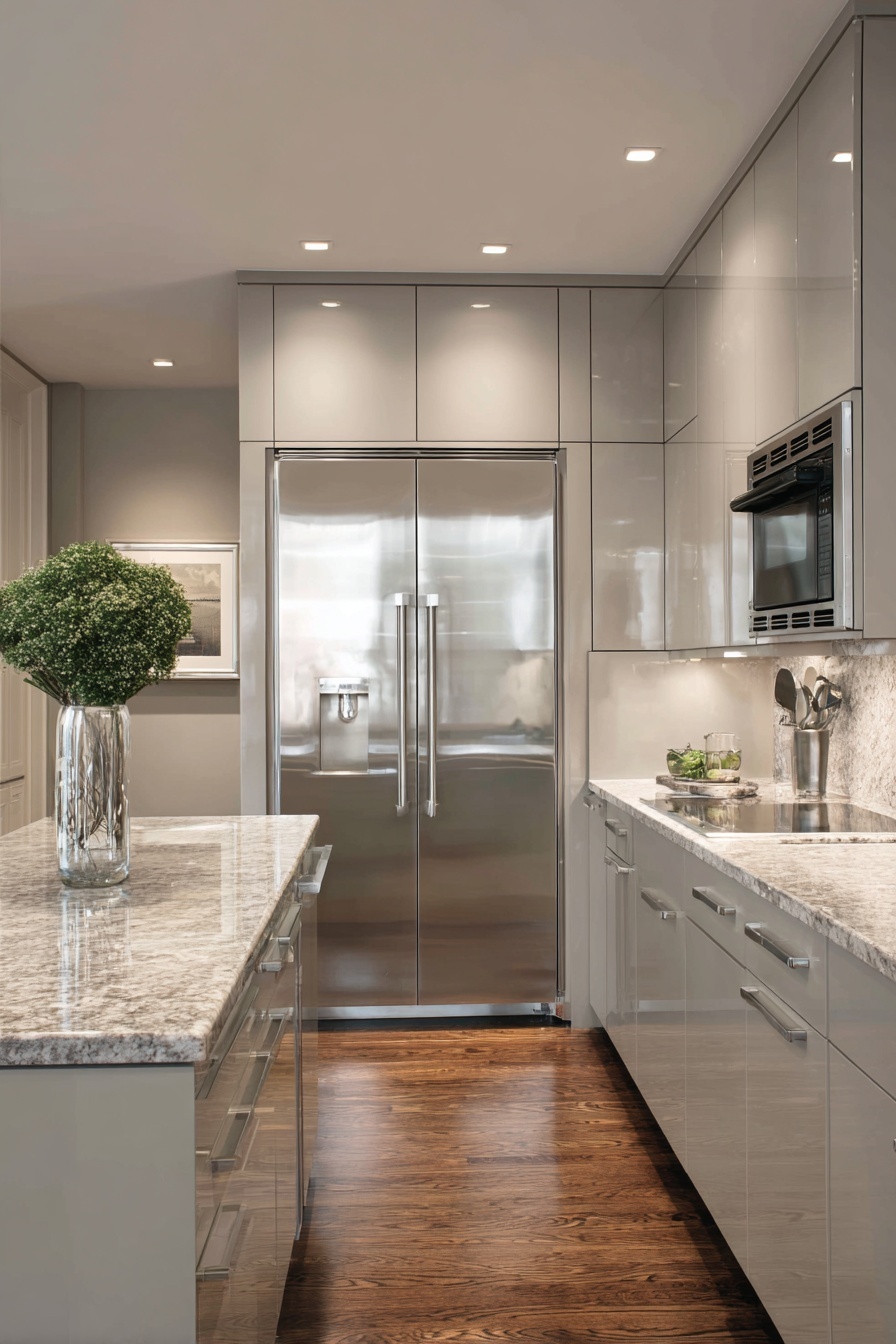 Paint Cabinets a Soothing Grey