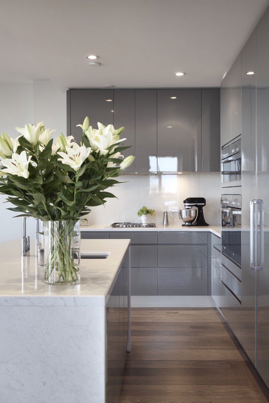 Coordinate Grey and Stainless Steel Mixers