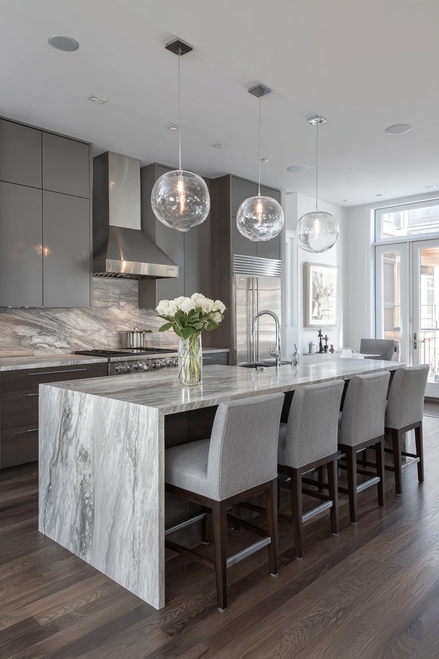 Select Grey Glass Light Fixtures