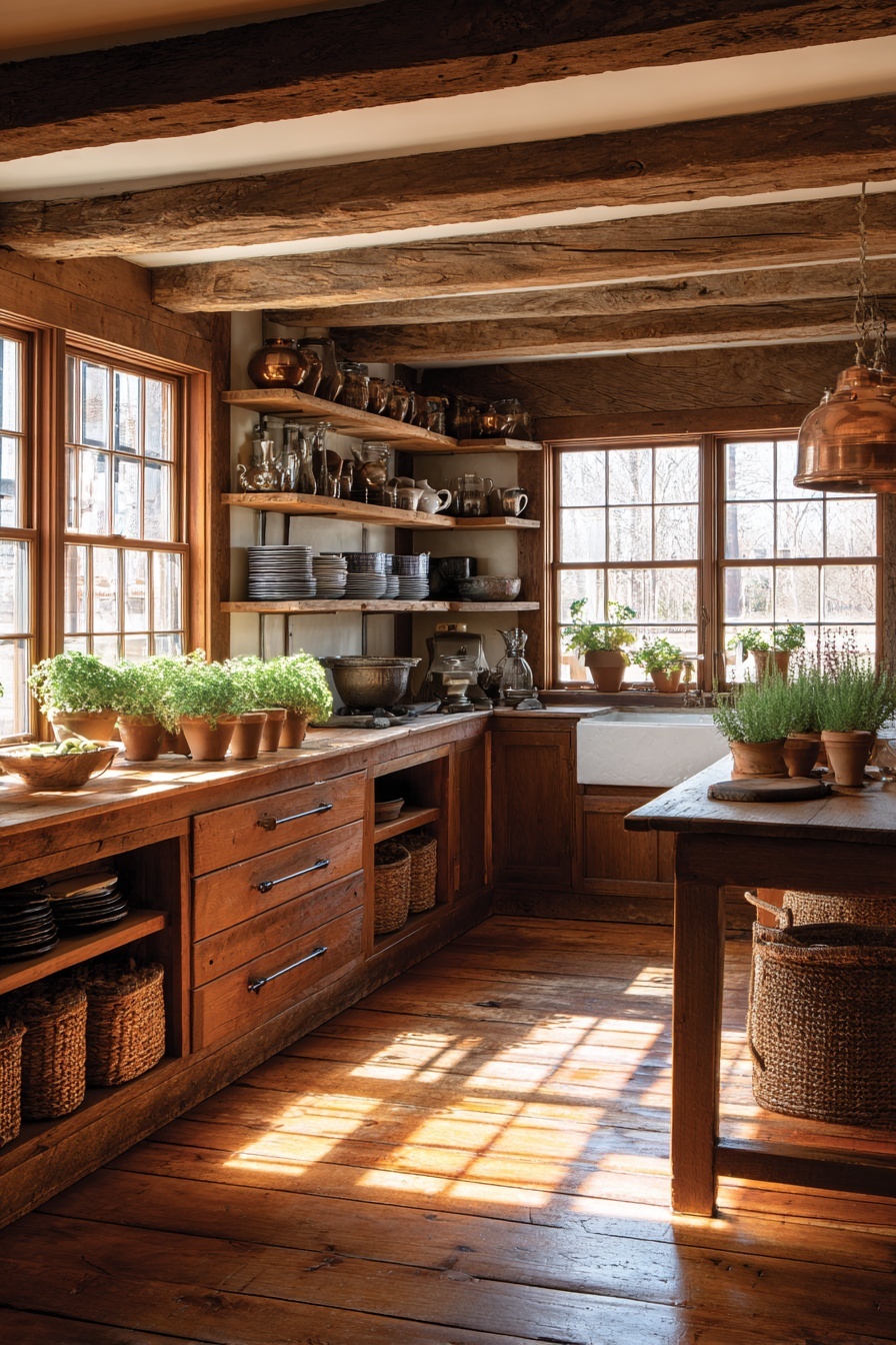 Integrate Open Shelving for Easy Access