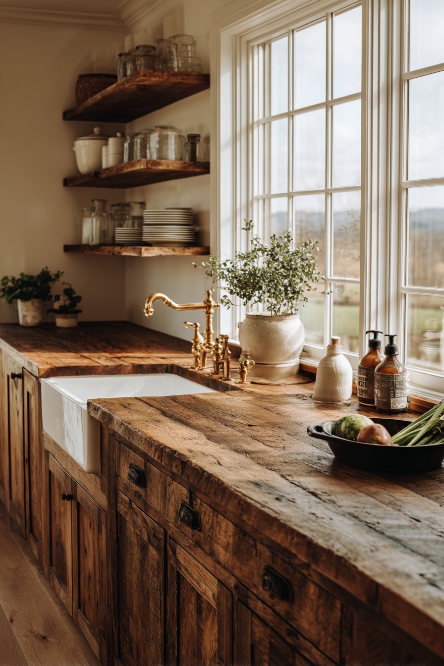 Opt for Butcher Block Countertops