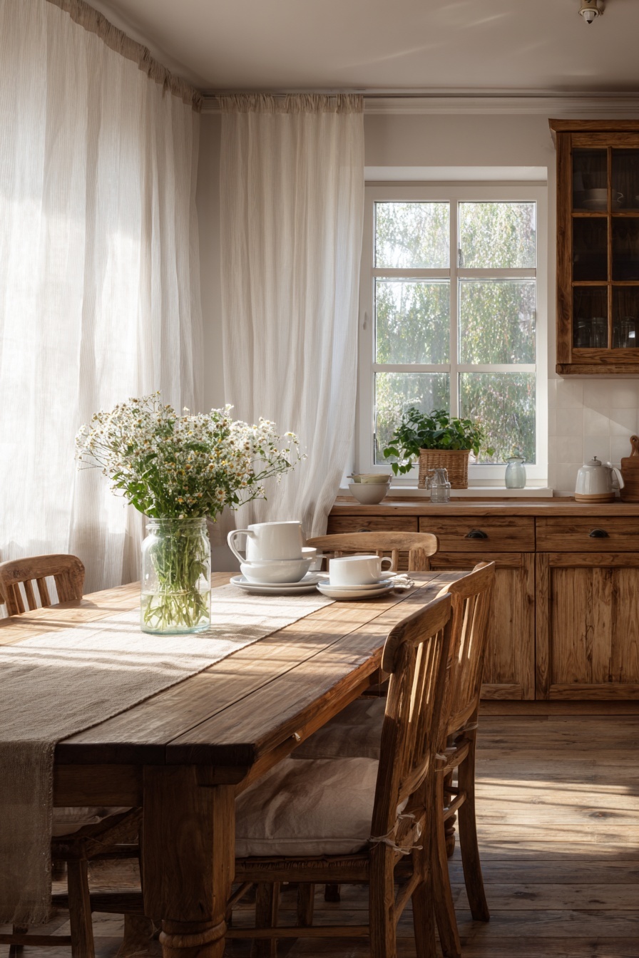 Use Burlap Accents for Warmth