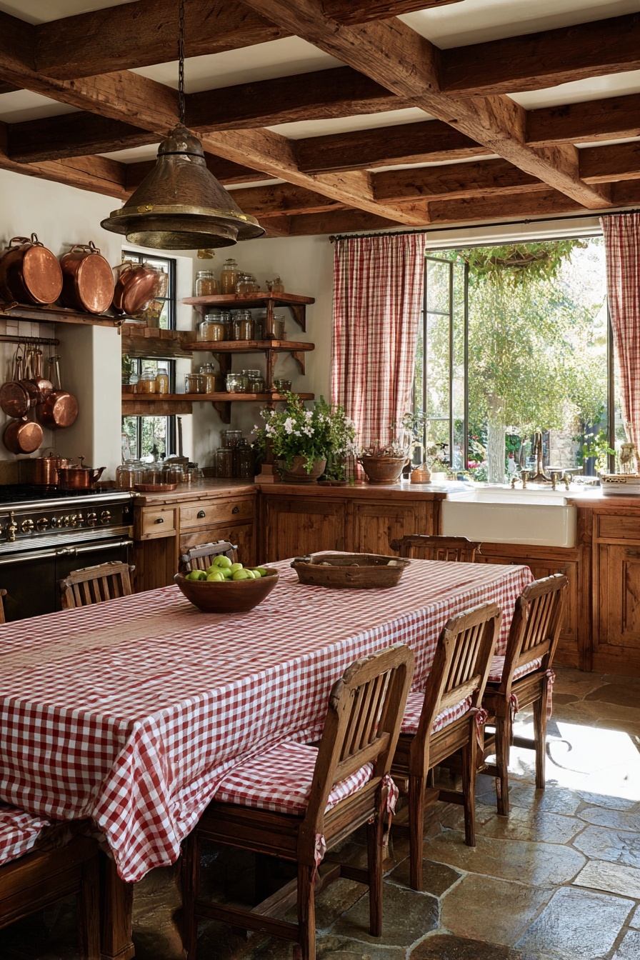 Use Plaid or Gingham Fabrics