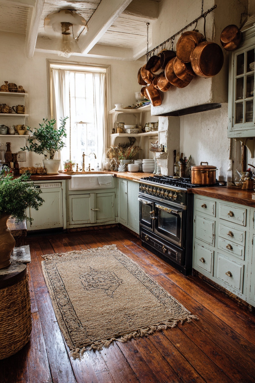 Feature a Vintage Stove or Oven